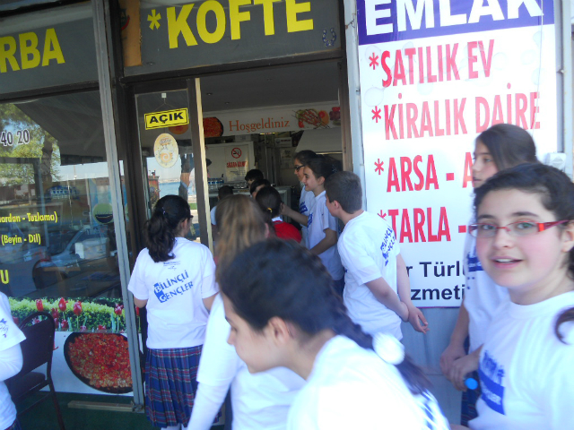 Bilinçli Gençler Derneği - Türkiye Bilinçli Gençlik Projesi - "SOFRADA SIFIR ARTIK" - Lapseki Plevne İlköğretim Okulu - ÇANAKKALE