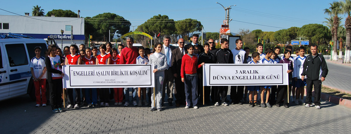 Bilinçli Gençler Derneği - Türkiye Bilinçli Gençlik Projesi - "BİRLİKTE KOŞALIM" - Dalaman Cumhuriyet İlköğretim Okulu - MUĞLA