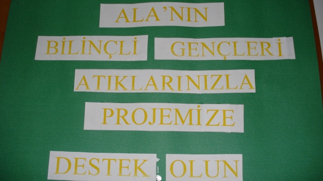 Bilinçli Gençler Derneği - Türkiye Bilinçli Gençlik Projesi - "ATMAYIN UMUT OLSUN" - Adana Anadolu Lisesi - ADANA