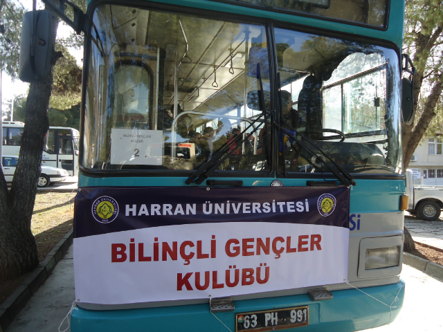 Bilinçli Gençler Derneği - Türkiye Bilinçli Gençlik Projesi - "YAŞADIĞIMIZ ŞEHRİ TANIYALIM" - Harran Üniversitesi Bilinçli Gençler Kulübü - ŞANLIURFA