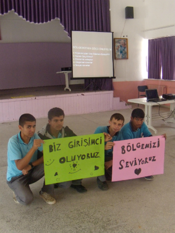 Bilinçli Gençler Derneği - Türkiye Bilinçli Gençlik Projesi - "GİRİŞİMCİ OLUYORUZ" - Pazarköy Lisesi - ÇANAKKALE