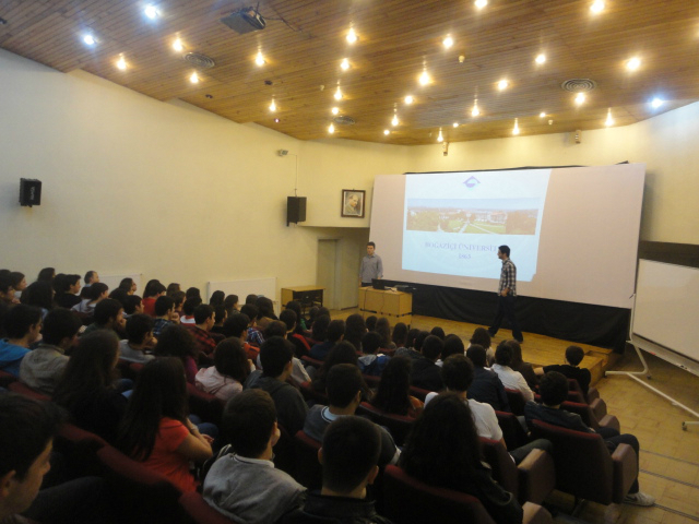 Bilinçli Gençler Derneği - Türkiye Bilinçli Gençlik Projesi - "ÜNİVERSİTEMİ TANIYORUM" - E.C.A. Elginkan Anadolu Lisesi - İSTANBUL