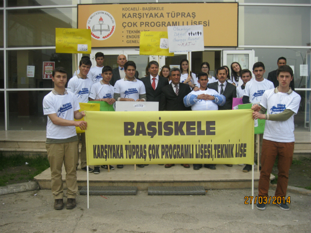 Bilinçli Gençler Derneği - Türkiye Bilinçli Gençlik Projesi - "OBEZİTE OLMAYALIM, HAYATIN TADINI ÇIKARTALIM" - Karşıyaka Tüpraş Çok Programlı Lisesi - KOCAELİ