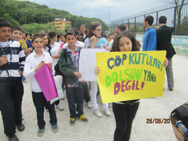 Bilinçli Gençler Derneği - Türkiye Bilinçli Gençlik Projesi - "ÇEVRE BİLİNCİ OLUŞTURALIM" - Kanan İlköğretim Okulu - İSTANBUL