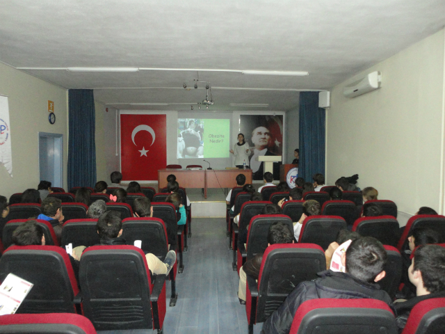 Bilinçli Gençler Derneği - Türkiye Bilinçli Gençlik Projesi - "OBEZİTE OLMAYALIM, HAYATIN TADINI ÇIKARTALIM" - Karşıyaka Tüpraş Çok Programlı Lisesi - KOCAELİ