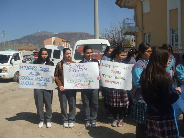 Bilinçli Gençler Derneği - Türkiye Bilinçli Gençlik Projesi - "BÜYÜK MENDERES GELECEĞE TEMİZ AKSIN" - Dinar Anadolu Öğretmen Lisesi - AFYONKARAHİSAR