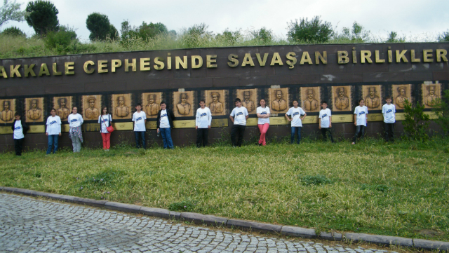 Bilinçli Gençler Derneği - Türkiye Bilinçli Gençlik Projesi - "TARİHİM, GEÇMİŞİM, HERŞEYİM" - Yenice Atatürk İlköğretim Okulu - ÇANAKKALE