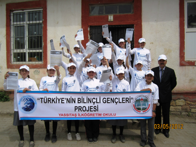 Bilinçli Gençler Derneği - Türkiye Bilinçli Gençlik Projesi - "TÜRKİYE'NİN BİLİNÇLİ GENÇLERİ" - Yassıtaş İlköğretim Okulu - ORDU