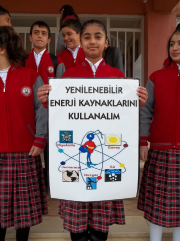 Bilinçli Gençler Derneği - Türkiye Bilinçli Gençlik Projesi - "KÜRESEL ISINMAYA KARŞI ÇEVREMİZİ KORUYALIM" - İbni Sina Ortaokulu - BİNGÖL