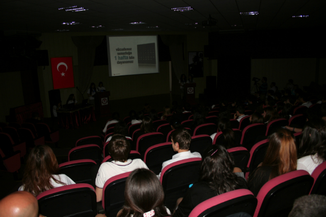 Bilinçli Gençler Derneği - Türkiye Bilinçli Gençlik Projesi - "SUYUMUZU TASARRUFLU KULLANALIM" - Milli Eğitim Vakfı Koleji - İZMİR