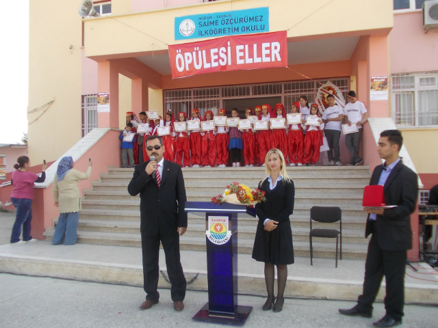 Bilinçli Gençler Derneği - Türkiye Bilinçli Gençlik Projesi - "ÖPÜLESİ ELLER" - Saime Özçürümez İlköğretim Okulu - MERSİN