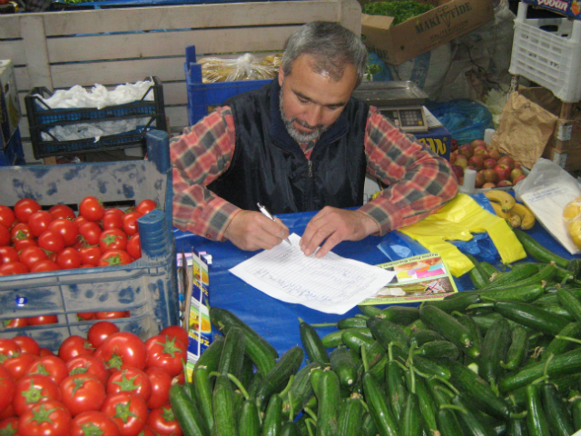 Bilinçli Gençler Derneği - Türkiye Bilinçli Gençlik Projesi - "POŞET KULLANMIYORUM DOĞAMI SEVİYORUM" - Biga Hamdibey Ticaret Meslek Lisesi - ÇANAKKALE