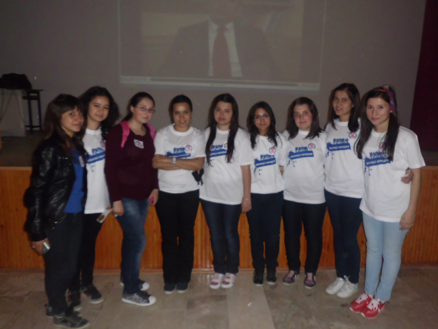 Bilinçli Gençler Derneği - Türkiye Bilinçli Gençlik Projesi - "KANSERİ TANIYORUZ, KANSERİ YENİYORUZ" - Burdur Anadolu Sağlık Meslek Lisesi - BURDUR