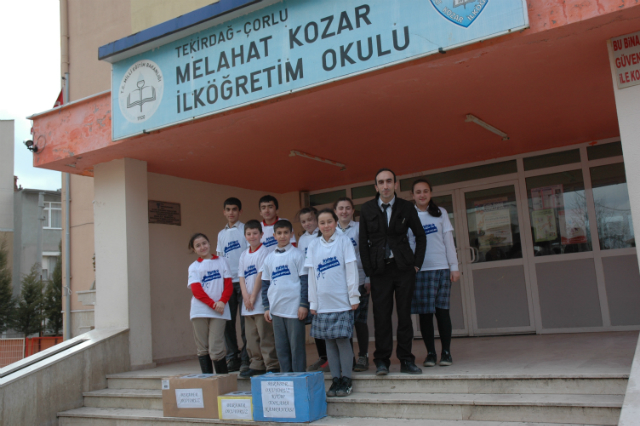 Bilinçli Gençler Derneği - Türkiye Bilinçli Gençlik Projesi - "BERABER OKUYORUZ" - Çorlu Melahat Kozar İlköğretim Okulu - TEKİRDAĞ