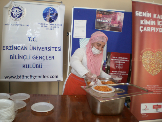 Bilinçli Gençler Derneği - Türkiye Bilinçli Gençlik Projesi - "GENÇ NESİL KAN VERİR" - Erzincan Üniversitesi Bilinçli Gençler Kulübü - ERZİNCAN